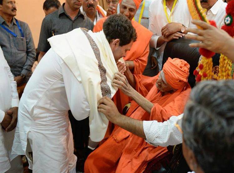 शिवकुमार स्वामी: लिंगायतों के गुरु, मोदी-राहुल तक लेते थे आशीर्वाद