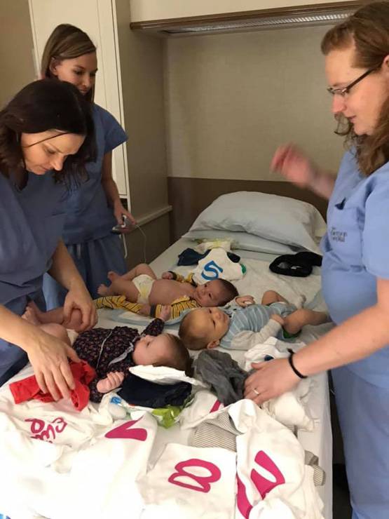 इस अस्पताल में एक साथ प्रेग्नेंट हुईं डिलीवरी कराने वाली 8 नर्सें!