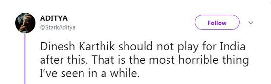 'खुद को धोनी समझकर पंड्या को नहीं दी स्ट्राइक', ट्रोल हुए कार्तिक