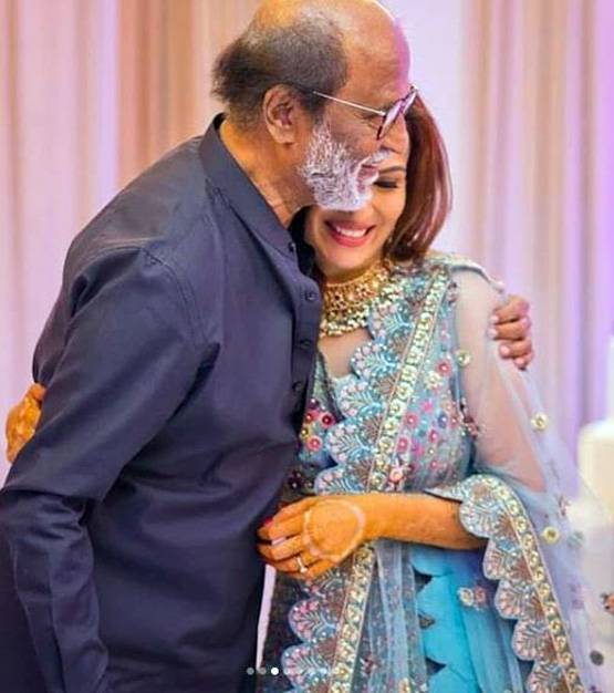 सौंदर्या रजनीकांत वेड‍िंग: आशीर्वाद देने पहुंचे तमिलनाडु के CM