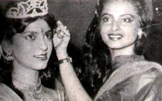 35 साल पहले रेखा ने जूही चावला को यूं पहनाया था मिस इंड‍िया का ताज