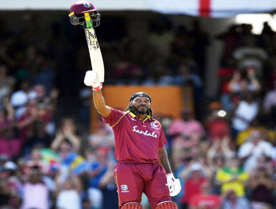 क्रिस गेल की आंधी में उड़ा शाहिद आफरीदी के छक्कों का रिकॉर्ड