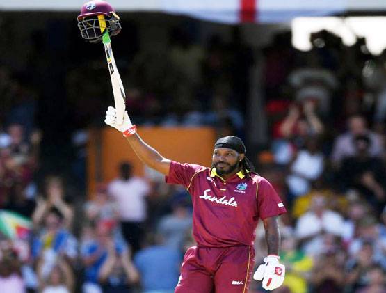 क्रिस गेल की आंधी में उड़ा शाहिद आफरीदी के छक्कों का रिकॉर्ड