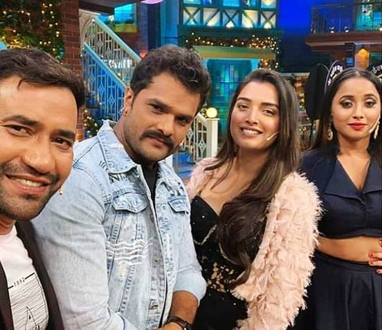 क्या खेसारी, निरहुआ पहुंचे कपिल के शो में? वीडियो वायरल