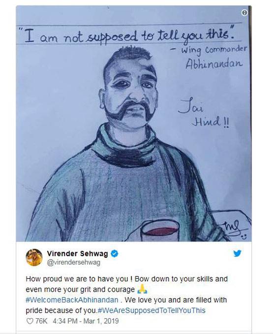 अभिनंदन की मूंछ पर सोशल मीडिया फिदा, बनेगा नया फैशन ट्रेंड!