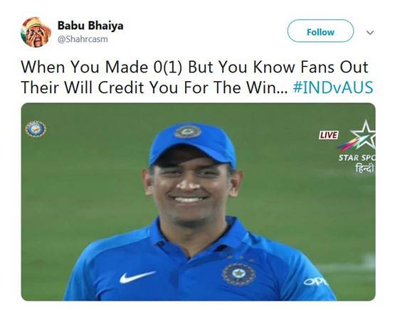 रोहित-धोनी हुए 0 पर आउट, फैंस ने ये कहकर उड़ाया मजाक