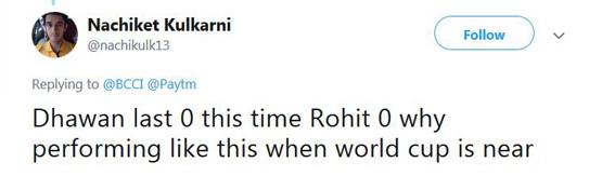 रोहित-धोनी हुए 0 पर आउट, फैंस ने ये कहकर उड़ाया मजाक