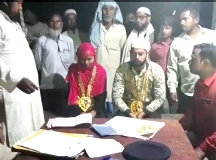 थाने में हुआ न‍िकाह, पुल‍िसकर्मी बने बाराती, घंटों चली ज‍िरह