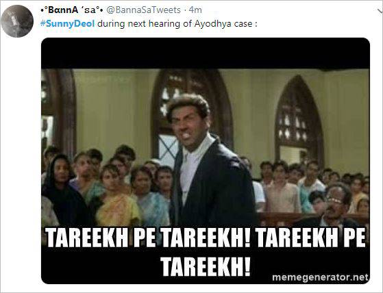 सनी देओल को लेकर यूं पागल हुआ सोशल मीडिया, बन रहे ऐसे फनी मीम्स