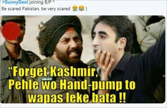 सनी देओल को लेकर यूं पागल हुआ सोशल मीडिया, बन रहे ऐसे फनी मीम्स