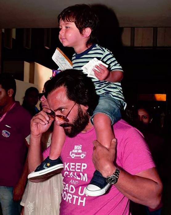 बड़े भाई इब्राहिम संग तैमूर की रेयर फोटो, सारा अली खान ने की शेयर