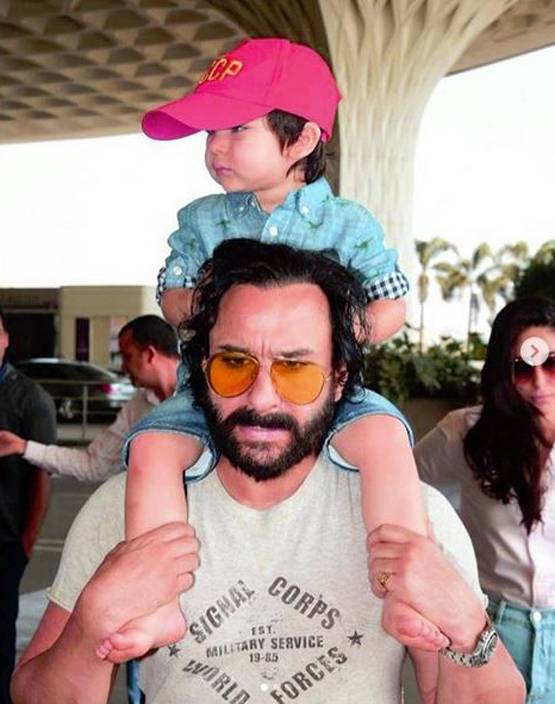 बड़े भाई इब्राहिम संग तैमूर की रेयर फोटो, सारा अली खान ने की शेयर