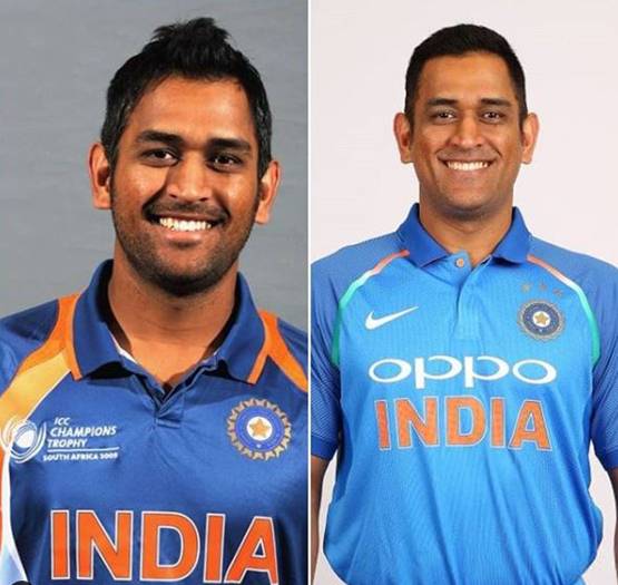 15 साल में यूं बदलता गया धोनी का लुक, PAK प्रेसिडेंट भी थे मुरीद