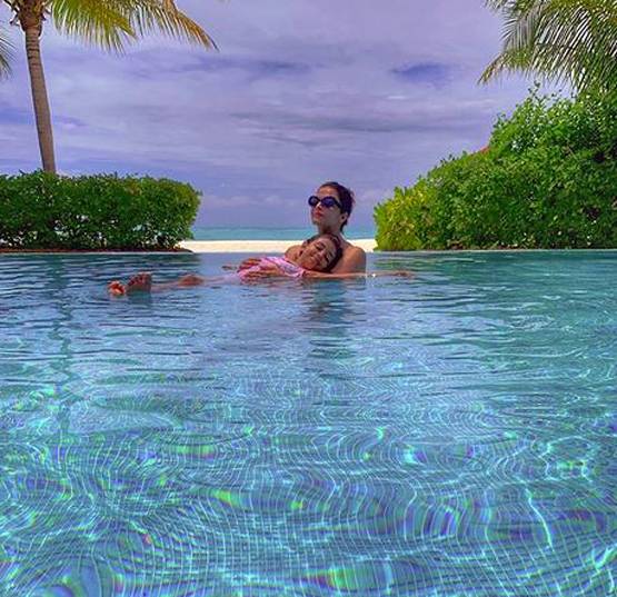 मालदीव से लौटे अभिषेक-ऐश्वर्या, एयरपोर्ट पर थकी नजर आईं आराध्या