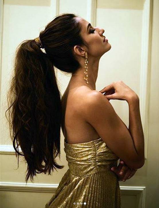 दिशा पाटनी का 'गोल्डन गाउन' में फोटोशूट, वायरल हुई ये तस्वीरें