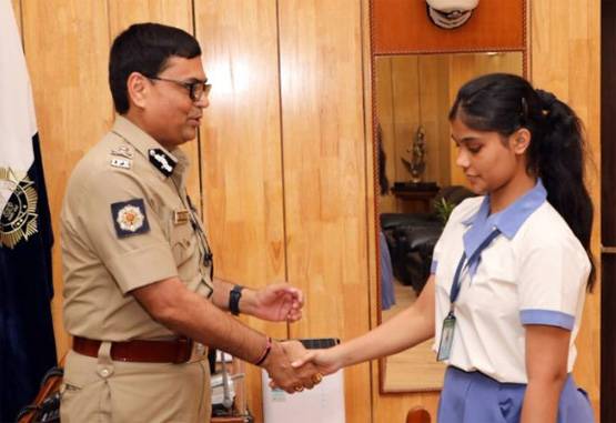 ISC परीक्षा में हासिल किए 99.25%, अब ये लड़की 1 दिन के लिए बनी DCP