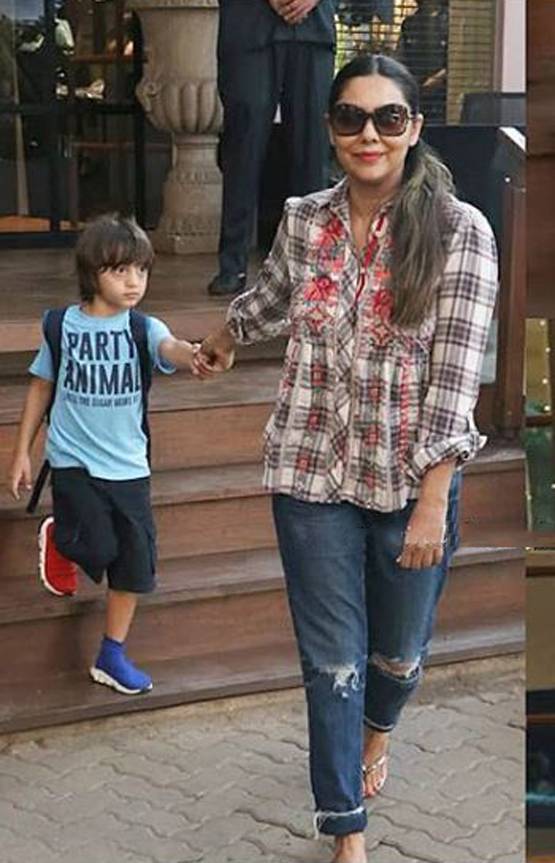 चर्चा में अबराम खान के जूते, 7 दिन में दूसरी बार दिखा मिसमैच फैशन