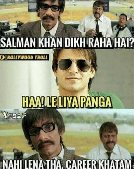 विवेक के लिए आफत बना ऐश्वर्या-एग्जिट पोल पर बना मीम