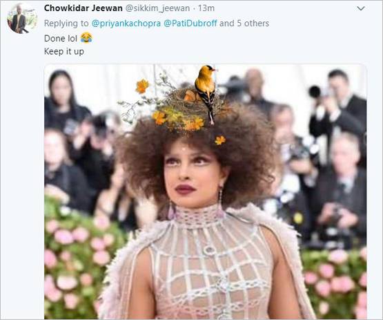 प्रियंका के लुक की तुलना वीरप्पन की मूंछों से, सोशल मीडिया में ऐसे उड़ा मजाक