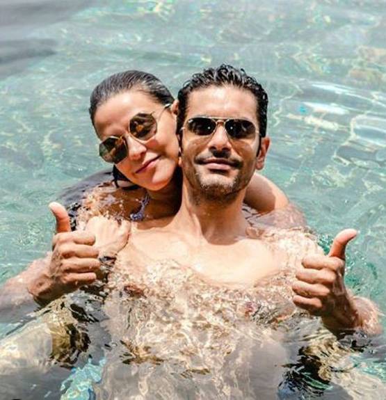 शादी की पहली सालगिरह मॉरीशस में मनाएंगे नेहा धूप‍िया-अंगद