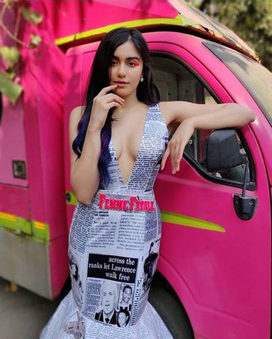 अदा शर्मा ने अपनी अगली फिल्म के लिए कराया न्यूड फोटोशूट! तस्वीरें वायरल