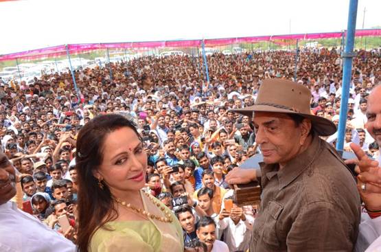 बॉबी-धर्मेंद्र मांग रहे हैं सनी देओल के लिए वोट, कहां हैं हेमा मालिनी?