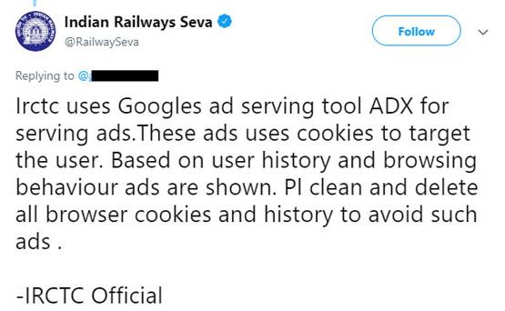 ट्विटर पर रेलवे को सिखा रहे थे संस्कार, IRCTC ने कर दिया ‘शर्मसार’