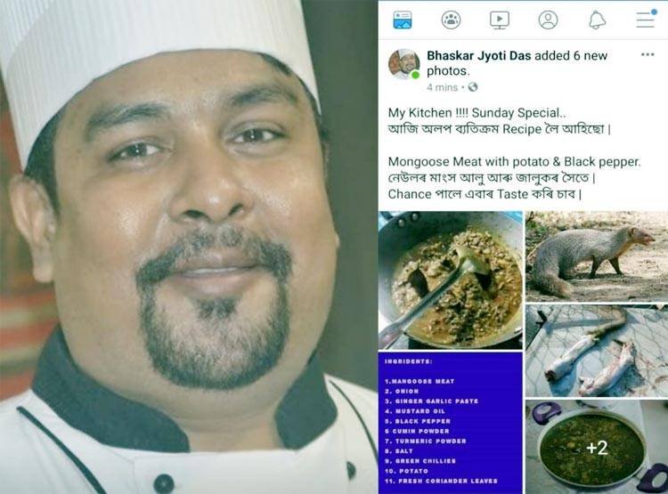 नेवले को मारकर शेफ ने बना दी सब्जी, मचा बवाल