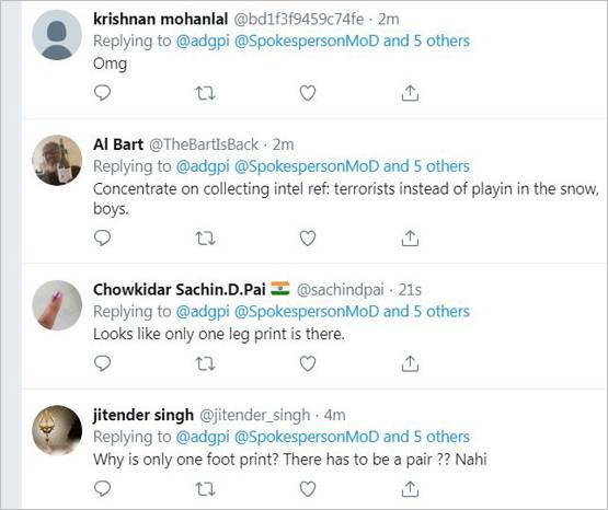 पहली बार इंडियन आर्मी ने खोजे 'हिम मानव' के निशान, देखें PHOTOS