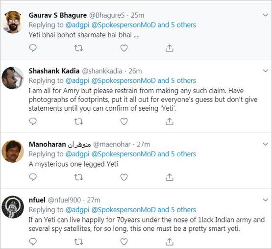 पहली बार इंडियन आर्मी ने खोजे 'हिम मानव' के निशान, देखें PHOTOS