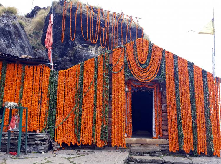 केदारनाथ का कल्पेश्वर मंदिर, दुर्वाषा की तपोभूमि, दिखती है श‍िव की जटा