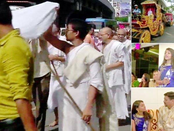 पहले दुल्हन की तरह सजी फिर 12 साल की बच्ची ने लिया वैराग्य