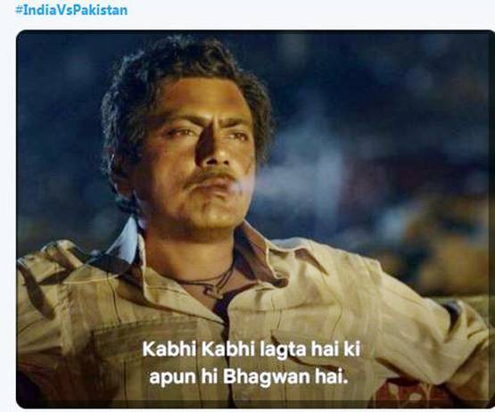 भारत से मैच हारने पर उड़ा PAK का मजाक, वायरल हुए ये फिल्मी मीम्स