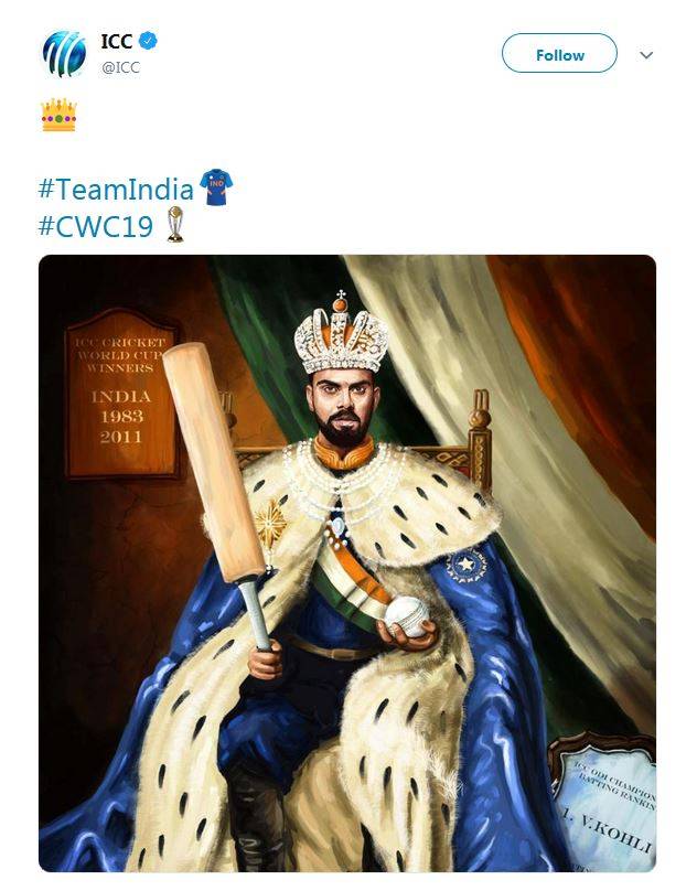 कोहली को किंग बताने पर वॉन ने उठाए सवाल, ICC ने की बोलती बंद