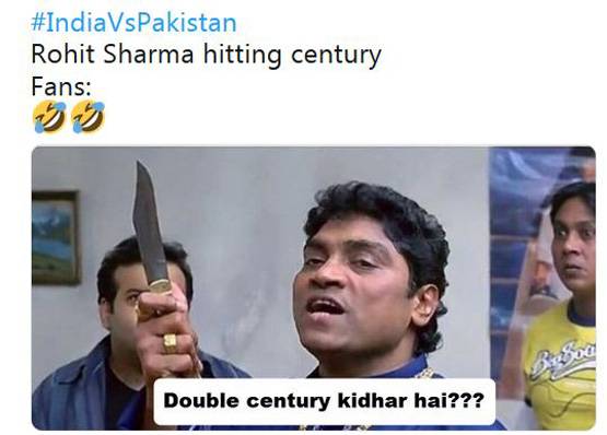 भारत से मैच हारने पर उड़ा PAK का मजाक, वायरल हुए ये फिल्मी मीम्स