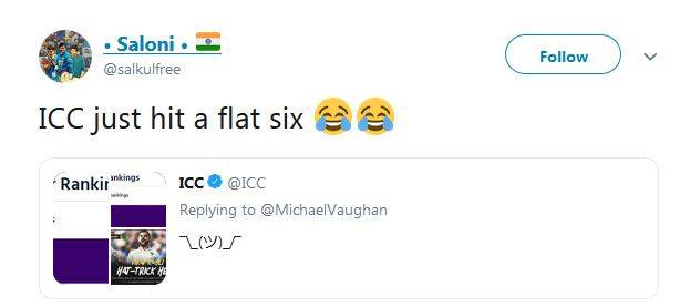 कोहली को किंग बताने पर वॉन ने उठाए सवाल, ICC ने की बोलती बंद