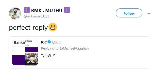 कोहली को किंग बताने पर वॉन ने उठाए सवाल, ICC ने की बोलती बंद