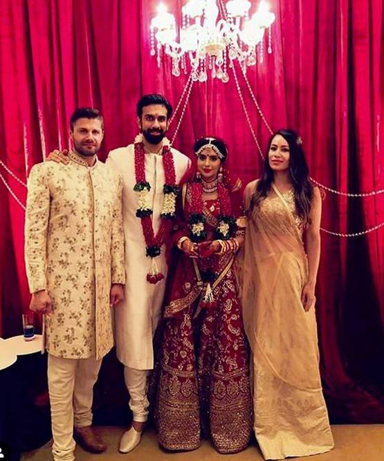 सुष्मिता के भाई राजीव की हुई शादी, देखें दूल्हा-दुल्हन की पहली तस्वीर