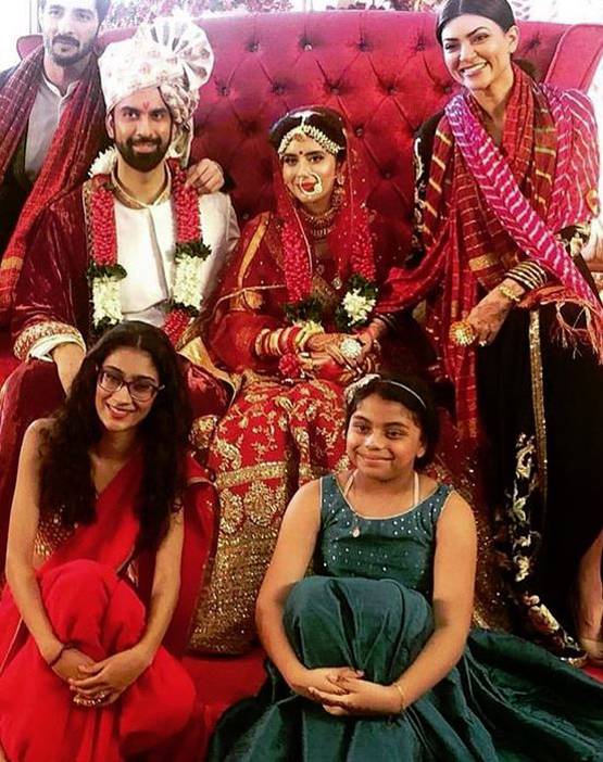 सुष्मिता के भाई राजीव की हुई शादी, देखें दूल्हा-दुल्हन की पहली तस्वीर