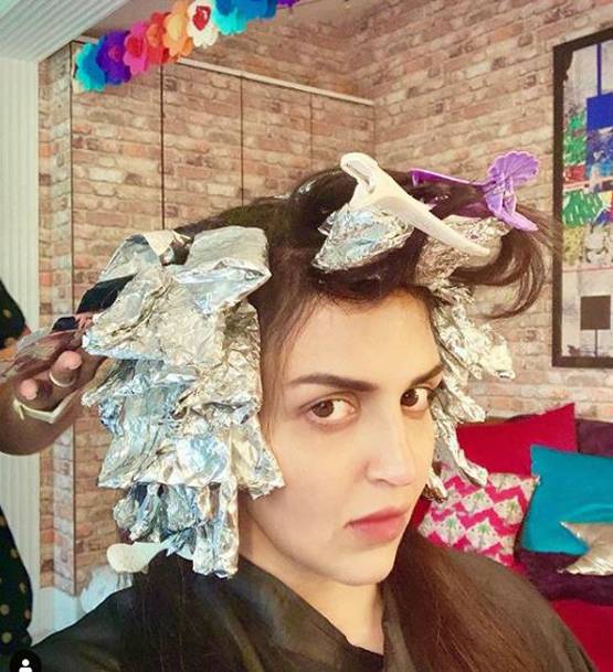 ड‍िलीवरी के बाद ईशा ने कराया हेयर कलर, नाराज फैंस दे रहे सलाह