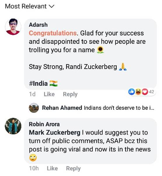 फेसबुक CEO ने बहन Randi को दी बधाई, इंटरनेट यूजर्स करने लगे ट्रोल