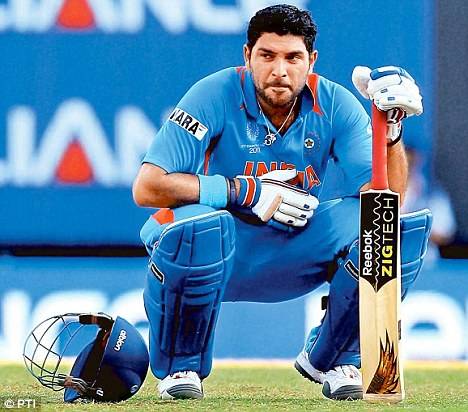 वर्ल्ड कप 2011 में चौके-छक्के बरसाने वाले युवी ने जब की थीं खून की उल्टियां