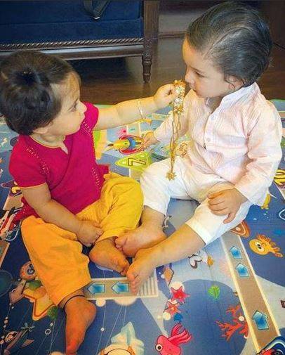 बहन इनाया के लिए बेहद फिक्रमंद हैं तैमूर, हाथ थामे वॉक करते दिखे