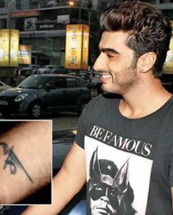 अर्जुन ने बनवाया दूसरा टैटू, पहला था मां के नाम, दूसरे का क्या है मतलब?