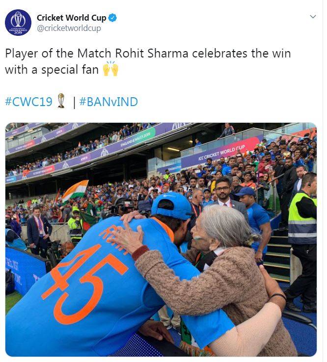 ...जब 87 साल की 'मां' ने चूम कर कोहली को दिया जीत का आशीर्वाद