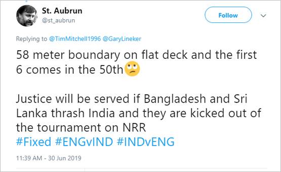 भारत की हार पर यूं भड़के पाकिस्तानी, कहा- जान-बूझकर हारे