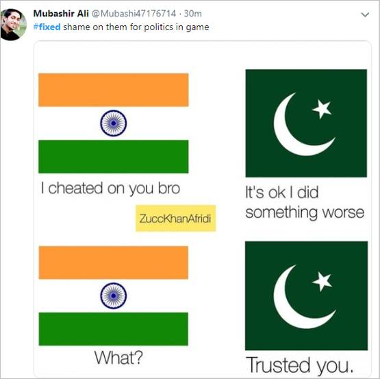 भारत की हार पर यूं भड़के पाकिस्तानी, कहा- जान-बूझकर हारे