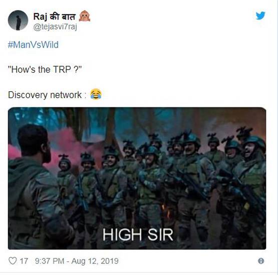 बेयर और मोदी की जोड़ी हिट, सोशल मीडिया पर छाए ये मीम्स