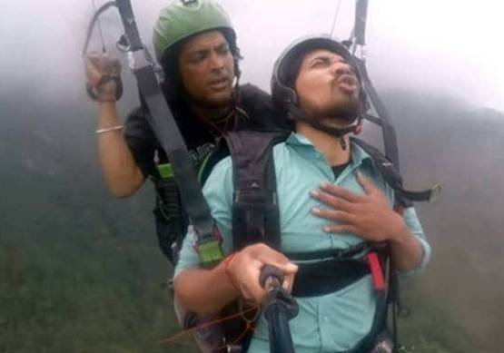 पैराग्लाइडिंग के बाद क्या तूफानी करना चाहता है ये शख्स? जाहिर की इच्छा
