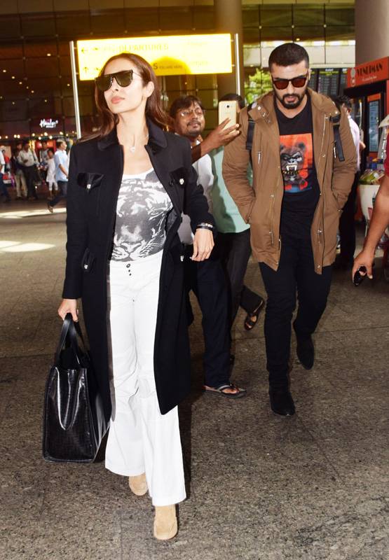 मलाइका अरोड़ा संग ऑस्ट्रेलिया से वापस लौटे अर्जुन, इस अंदाज में आए नजर